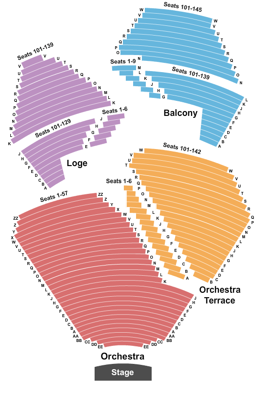 Segerstrom Center For The Arts Spamalot Seating Chart